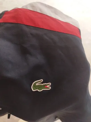 Chaqueta Lacoste Sport Azul Roja