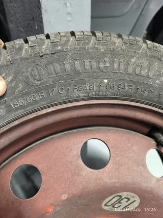 Rueda de repuesto 130 km/h