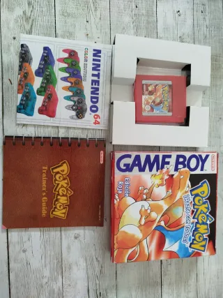 Consola Game Boy Color + Pokémon Rojo y Plata