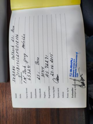 SUBARU Outback 2.5i Executive Plus CVT Lineartroni