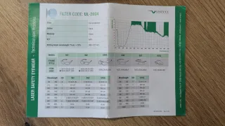 Gafas Protección Láser Univet mod. 562s0000200