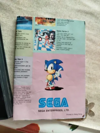 Sonic the Hedgehog Sega Mega Drive Cartucho