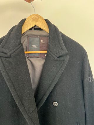 Abrigo paño G-Star RAW Hombre Talla L Negro