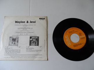 Vinilo 45 RPM Waylon & Jessi - Storms Never Last