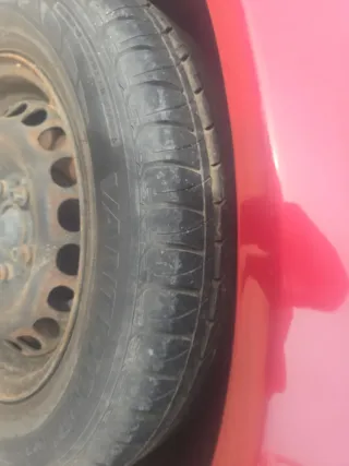 Llanta BMW E46 Neumático 90% 4ud mas repuesto 5