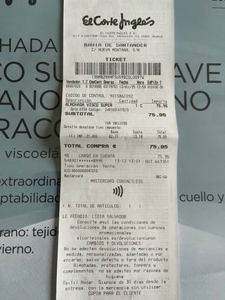 Almohada Visco Supersuave El Corte Inglés