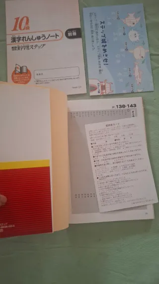 Japonés, Kanken 10 Class Kanji Learning Step Revis