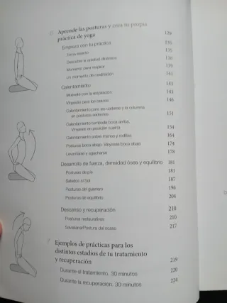 Yoga para el cáncer: Guía para paliar los efect...