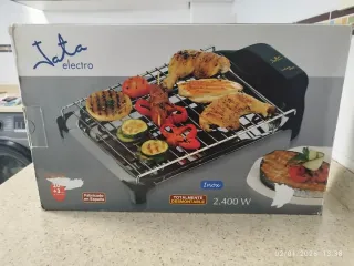 Barbacoa Eléctrica Jata Inox 2400W