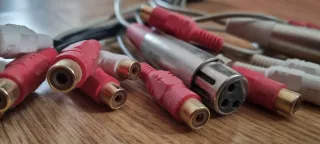 Cable breakout conector D-sub 44 y RCA i/o