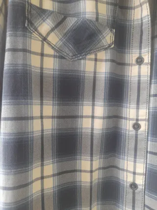 Camisa G-Star RAW cuadros azul y blanco