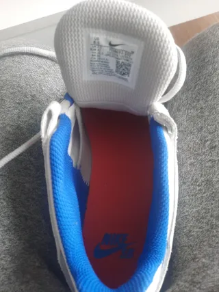 Nike SB Zapatillas Blancas y Azules