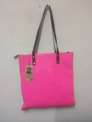 Bolso Piel Cuero grabado serpiente Lookat