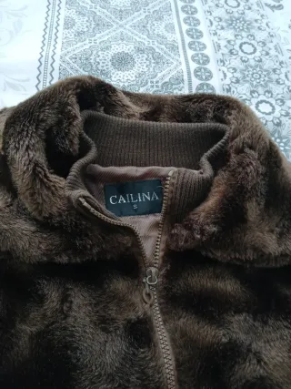 Chaqueta pelo marrón