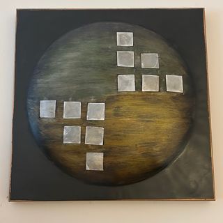 Set 4 Cuadros Decorativos Metálicos