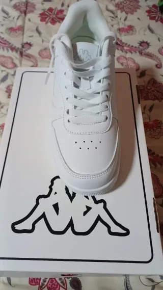 Zapatillas Kappa Mujer Talla 38 Blancas