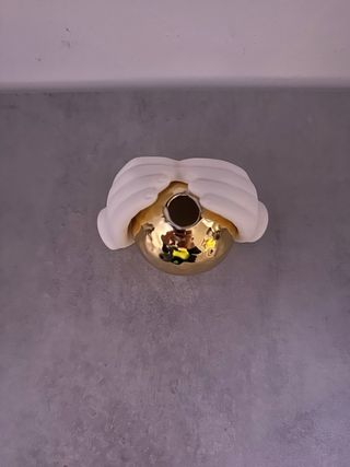 Profumatore con bacchette oro e bianco