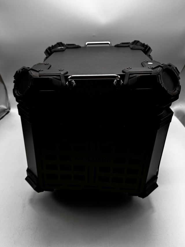 Baúl Moto Mocoerl 41x47x39 cm/ Verde-Negro / F1 - miniatura 4