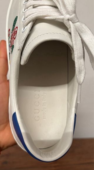 Sneakers Gucci Ace Tennis Multicolor Bianco