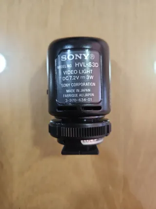 Flash Sony NVL-S3D para videocámaras