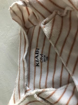 Completo neonato KIABI righe