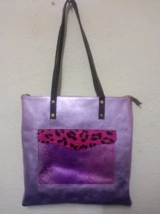 Bolso Piel Cuero Lookat