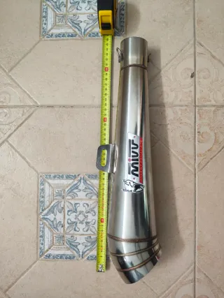 Silencioso y tramo Suzuki GSF Bandit