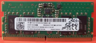 Memoria MT DDR5 8GB SODIMM Sin Uso