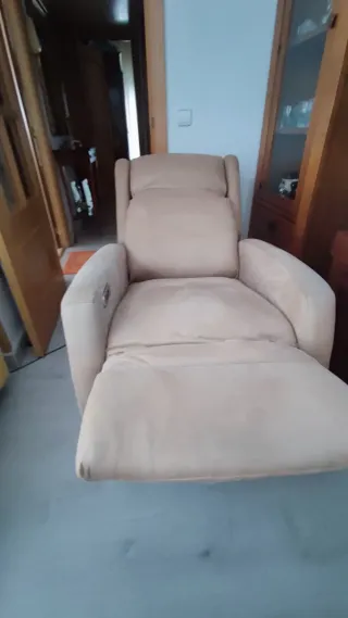 Sillón relax eléctrico reclinable y elevable