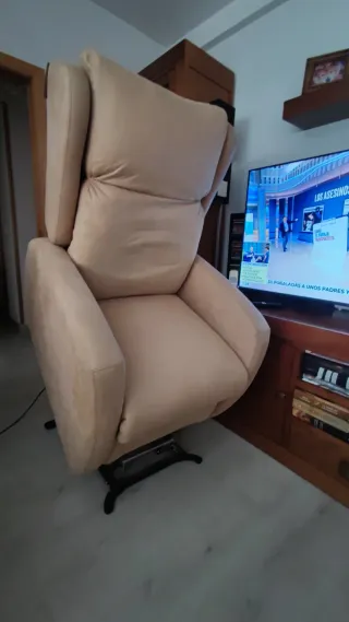 Sillón relax eléctrico reclinable y elevable