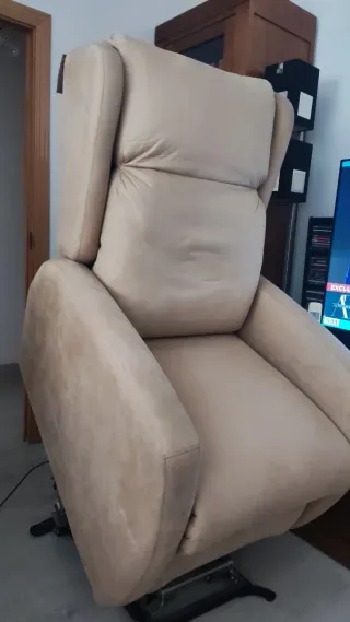 Sillón relax eléctrico reclinable y elevable