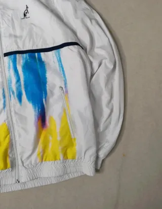 Tuta Australian Completa Multicolor Bianca