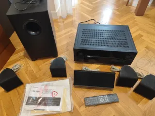 Equipo Pioneer Vsx-421-k y altavoces S-21w y S-11