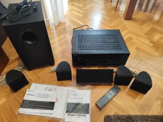 Equipo Pioneer Vsx-421-k y altavoces S-21w y S-11