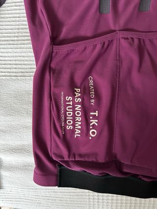 Maillot Ciclismo PNS Thermal PAS TKO Morado talla