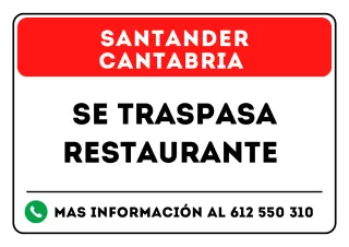 Traspaso restaurante en Santander