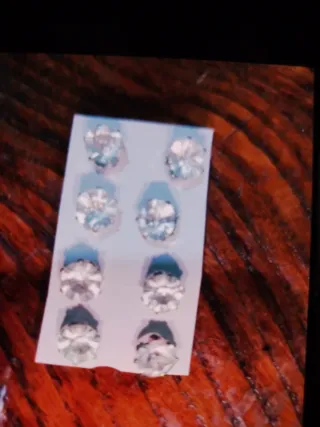 Orecchini uomo brillantini