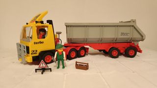 Playmobil Camión Volquete Mamut Ref. 3141 Vintage