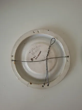 2 Platos Decorativos Limoges