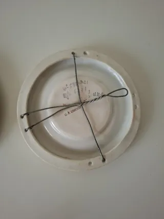 2 Platos Decorativos Limoges