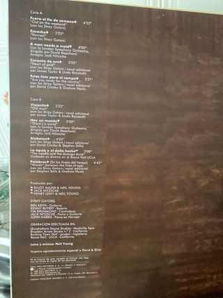 Vinilo Neil Young Harvest