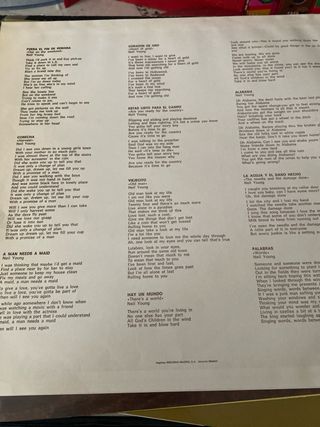 Vinilo Neil Young Harvest