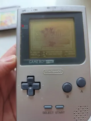 Lote Game Boy Pocket Nintendo Plata