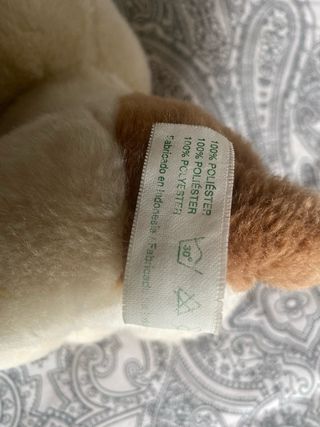 Peluche perro corazón