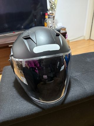 Casco de moto homologado