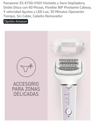 Depiladora Panasonic ES-EY30 Húmedo/Seco