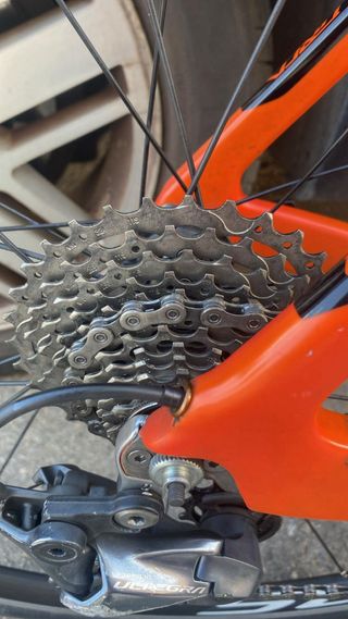 Bicicleta de carretera Orbea Naranja