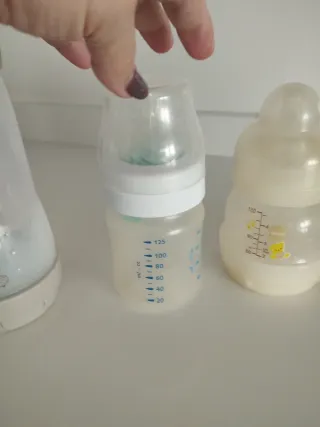 Lote de biberones variados