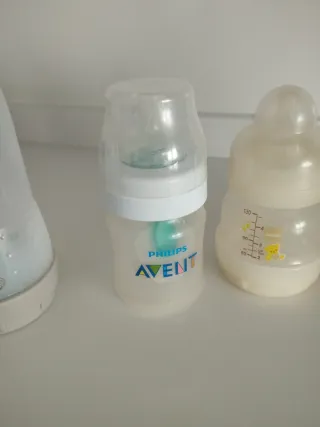 Lote de biberones variados
