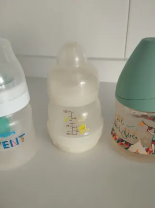 Lote de biberones variados